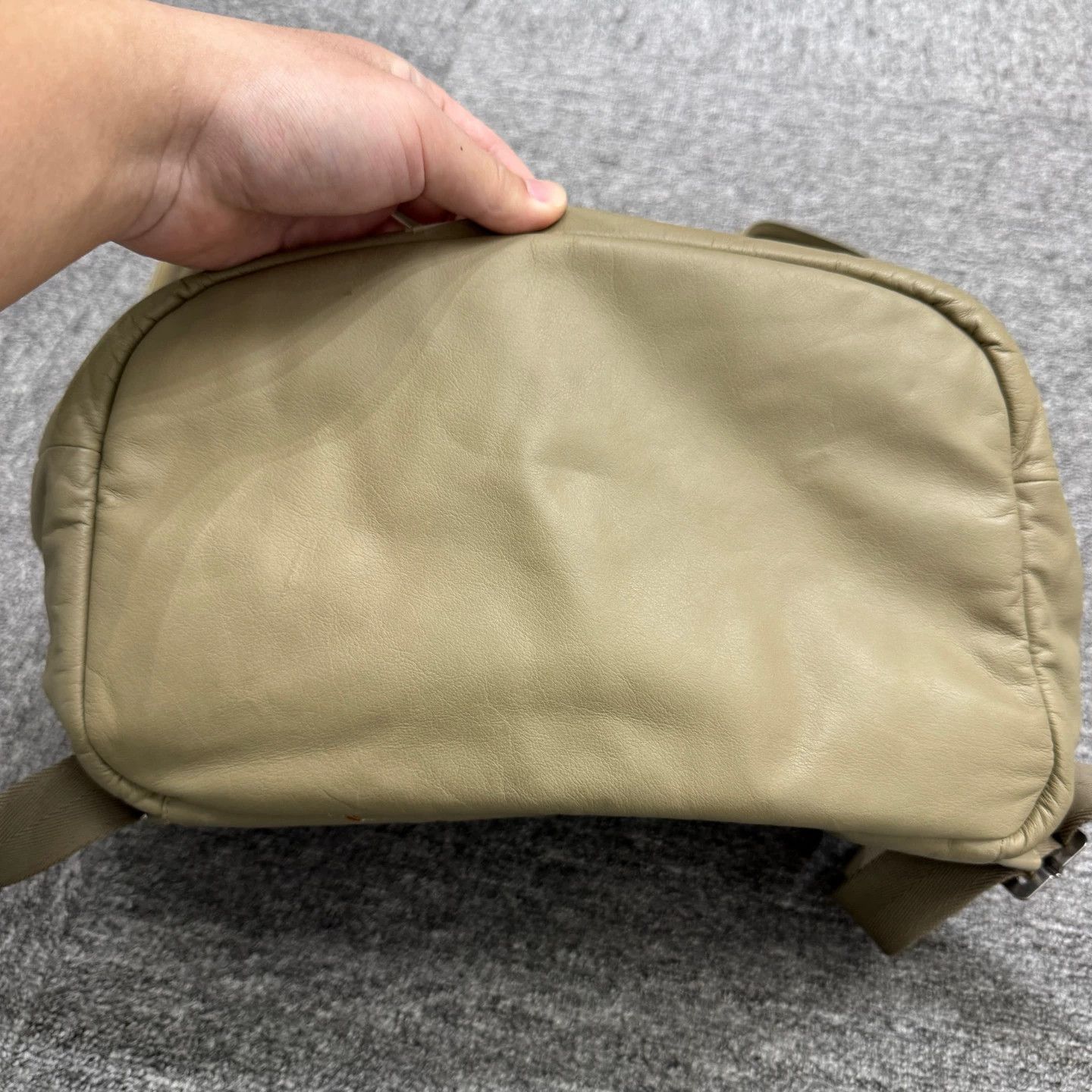 Bottega Veneta Bottega Veneta Tri Flap Leather Backpack 98 New Dirty Size ONE SIZE - 2 Thumbnail