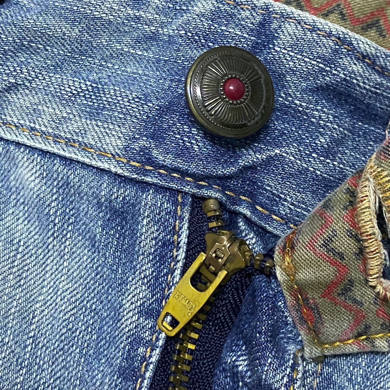 Edwin 💥Best Offer💥 Edwin Exclusive Vintage Distressed Denim Size US 36 / EU 52 - 8 Thumbnail