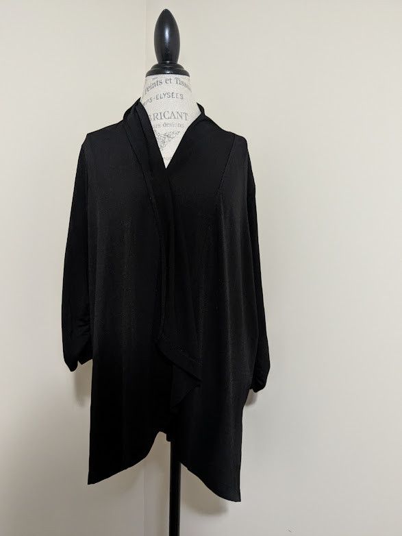Designer Context women's blk wrap Size XL / US 12-14 / IT 48-50 - 2 Thumbnail