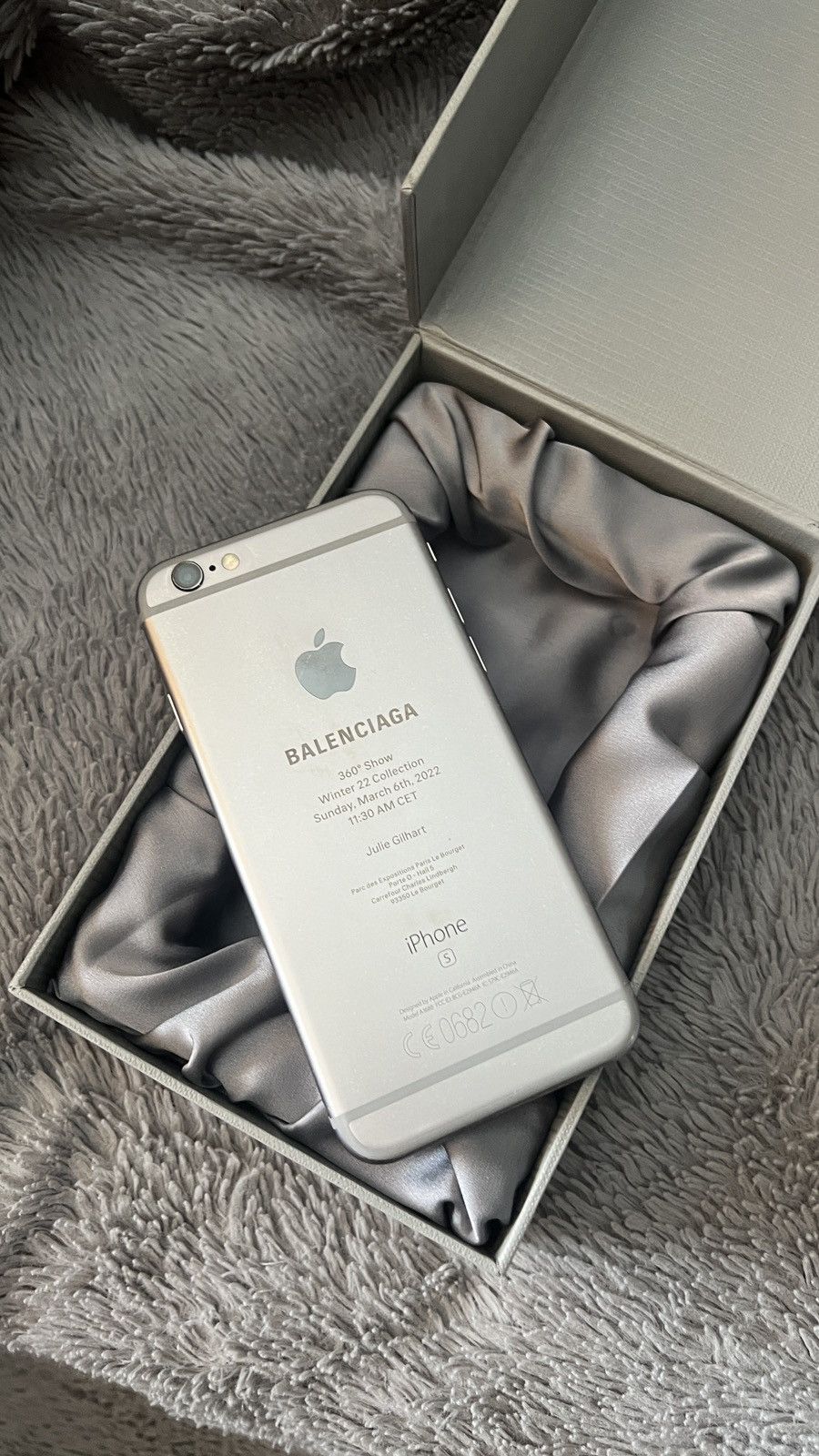 Balenciaga Balenciaga iPhone 6s Runway Invite Grailed