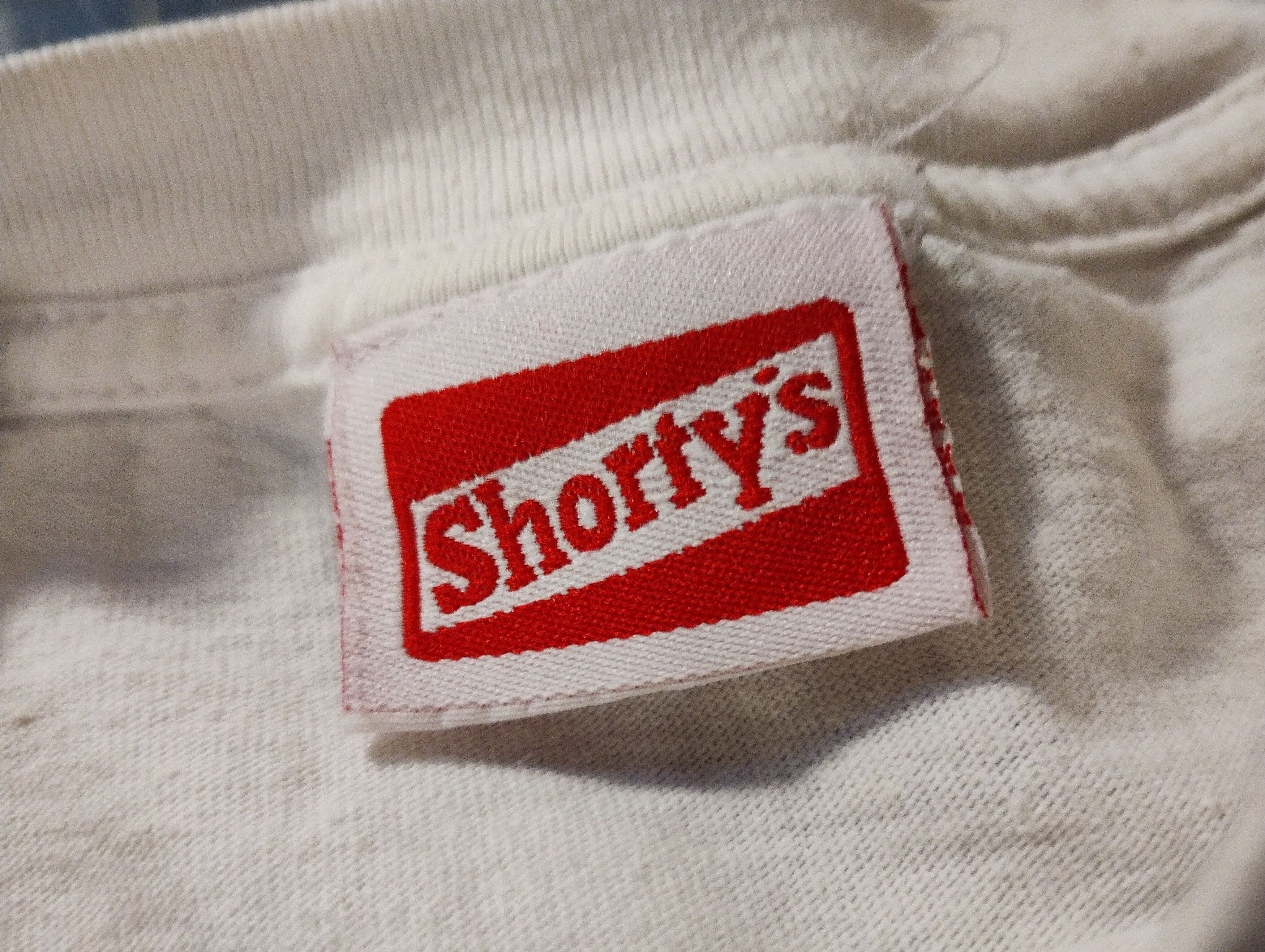 Vintage Y2K Shorty’s Skateboards Box Logo Tee in White, Men's — image 2 of 6