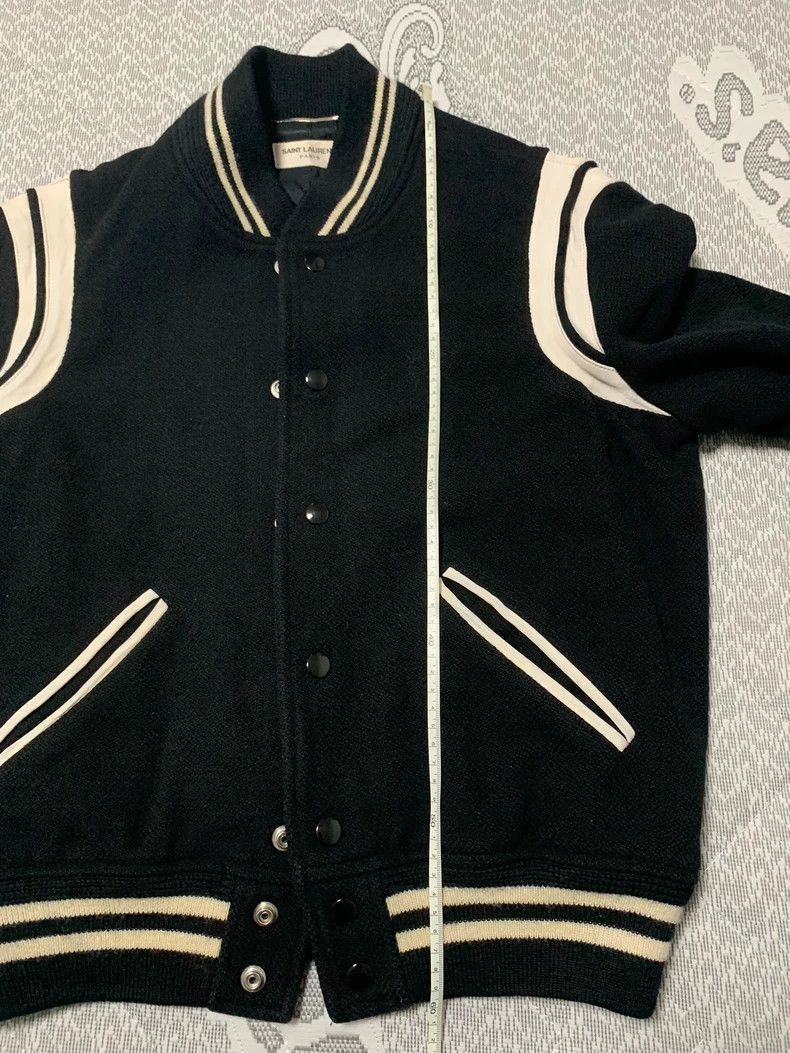 Saint Laurent Paris Saint Laurent Paris Wool baseball jersey-2506 Size US S / EU 44-46 / 1 - 9 Thumbnail
