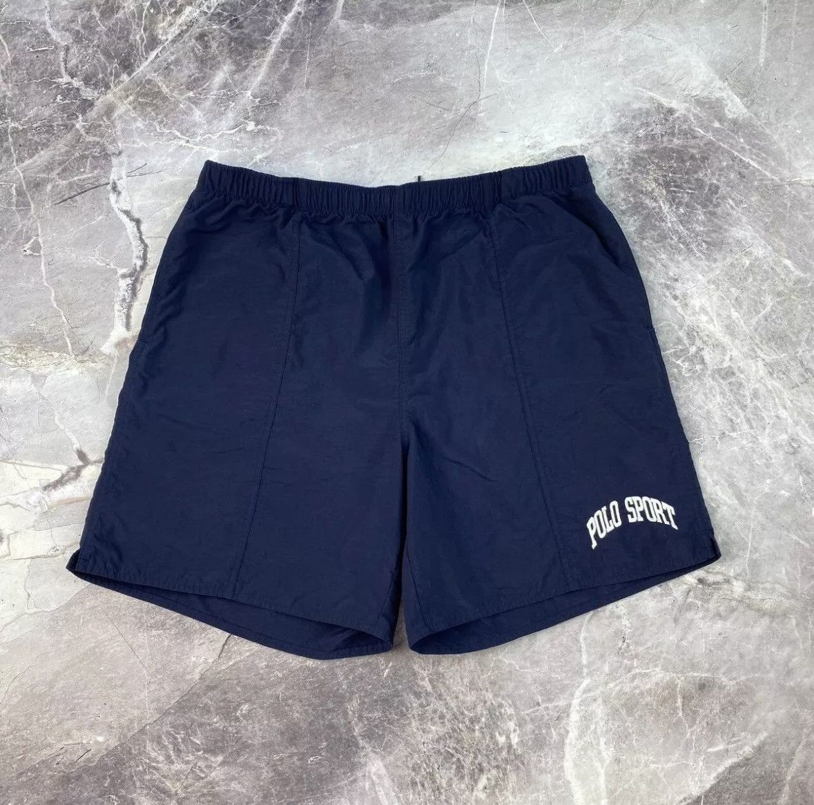 Ralph Lauren Sport × Vintage VINTAGE POLO SPORT POLO RALPH LAUREN NYLON SHORTS MENS L Size US 34 / EU 50 - 7 Thumbnail