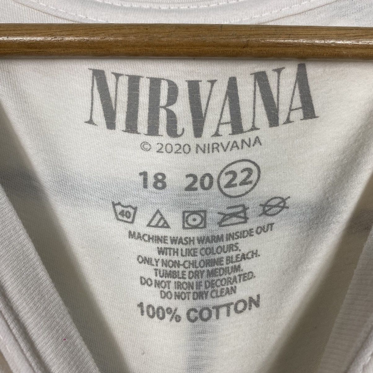 Band Tees 📌Vintage T-Shirt Short Sleeve Nirvana Big Logo Size US M / EU 48-50 / 2 - 13 Thumbnail