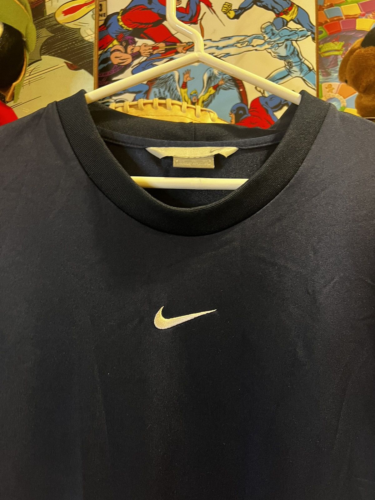 Nike × Vintage NIKE 90’s Center Swoosh Sleeveless Tee Size US XXL / EU 58 / 5 - 2 Thumbnail