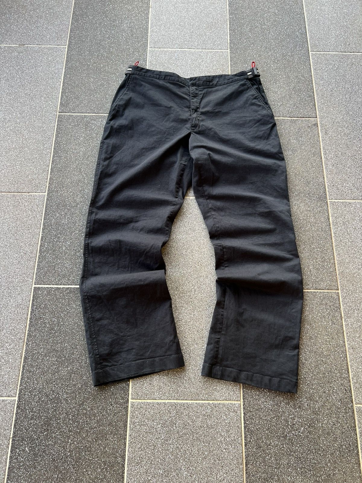 Prada Black Prada Classic Pants Size US 40 / EU 56 - 2 Thumbnail
