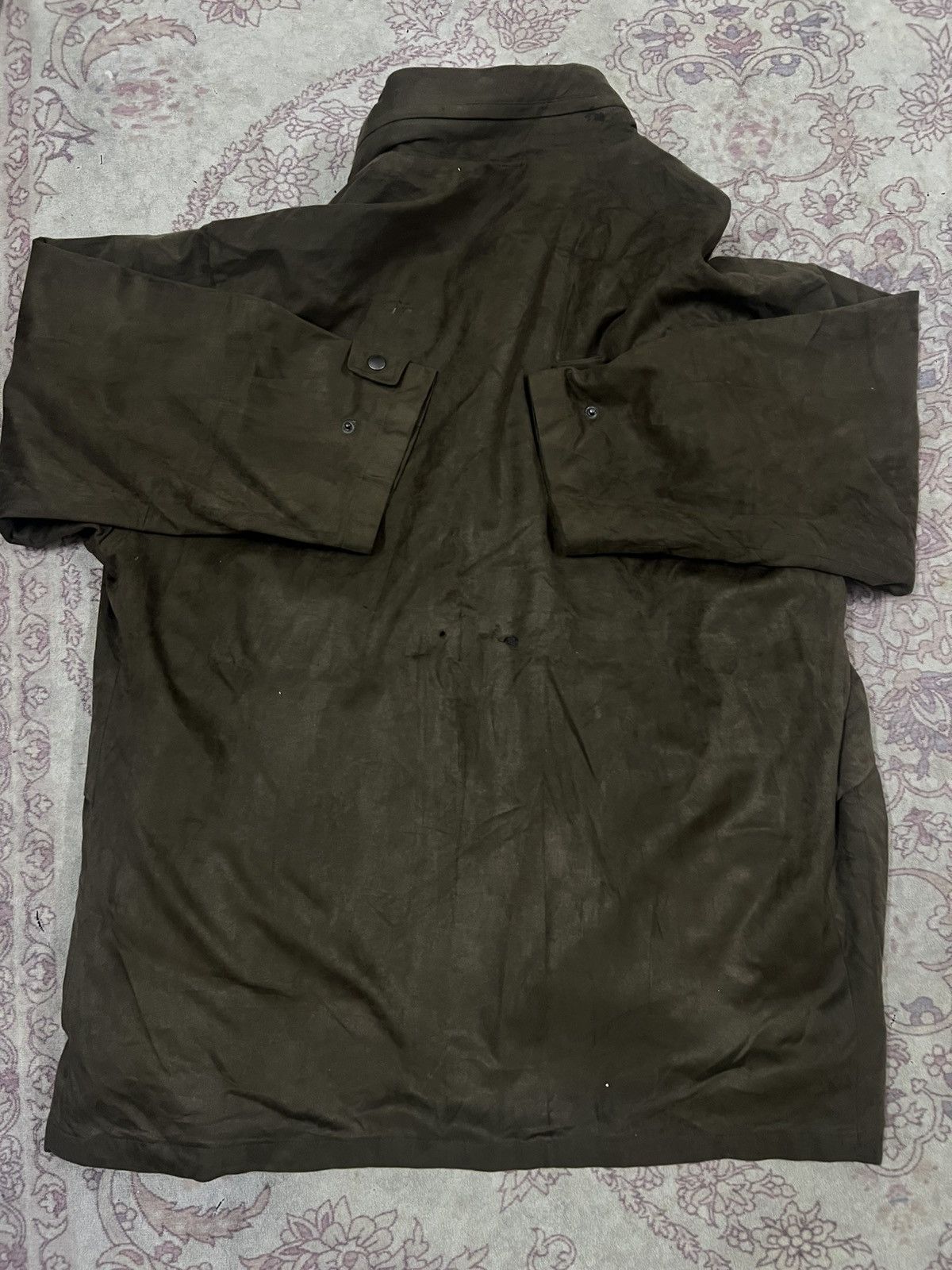 Burberry Burberry Golf Faux Suede Field Jacket Brown Sanyo Shokai Size US L / EU 52-54 / 3 - 4 Thumbnail