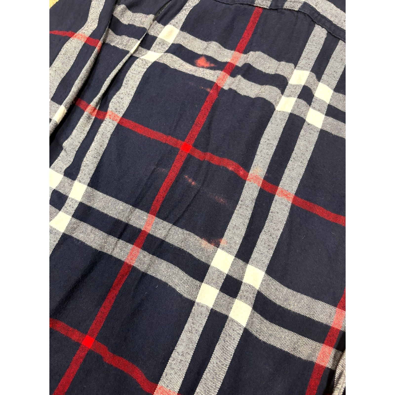 George George Plaid Flannel Button Up Shirt Classic Y2K Streetwear Size US M / EU 48-50 / 2 - 9 Thumbnail