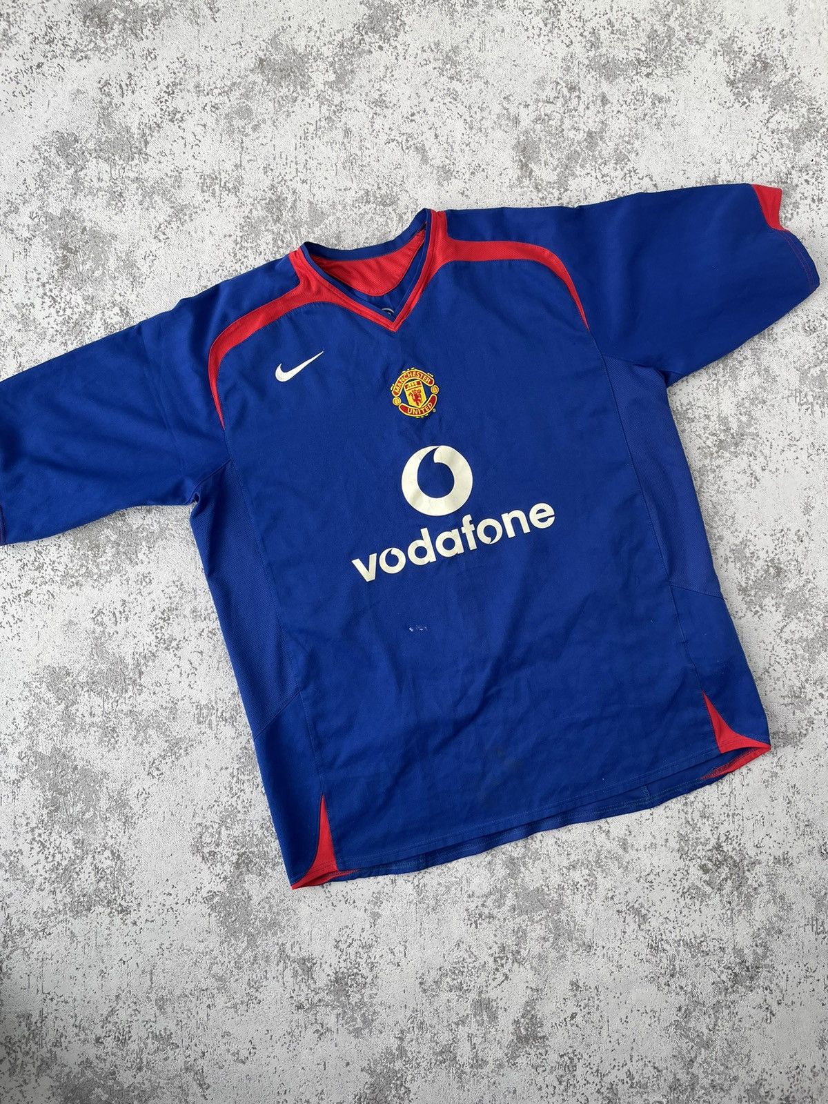 Manchester United Vodafone Nike Jersey | Grailed