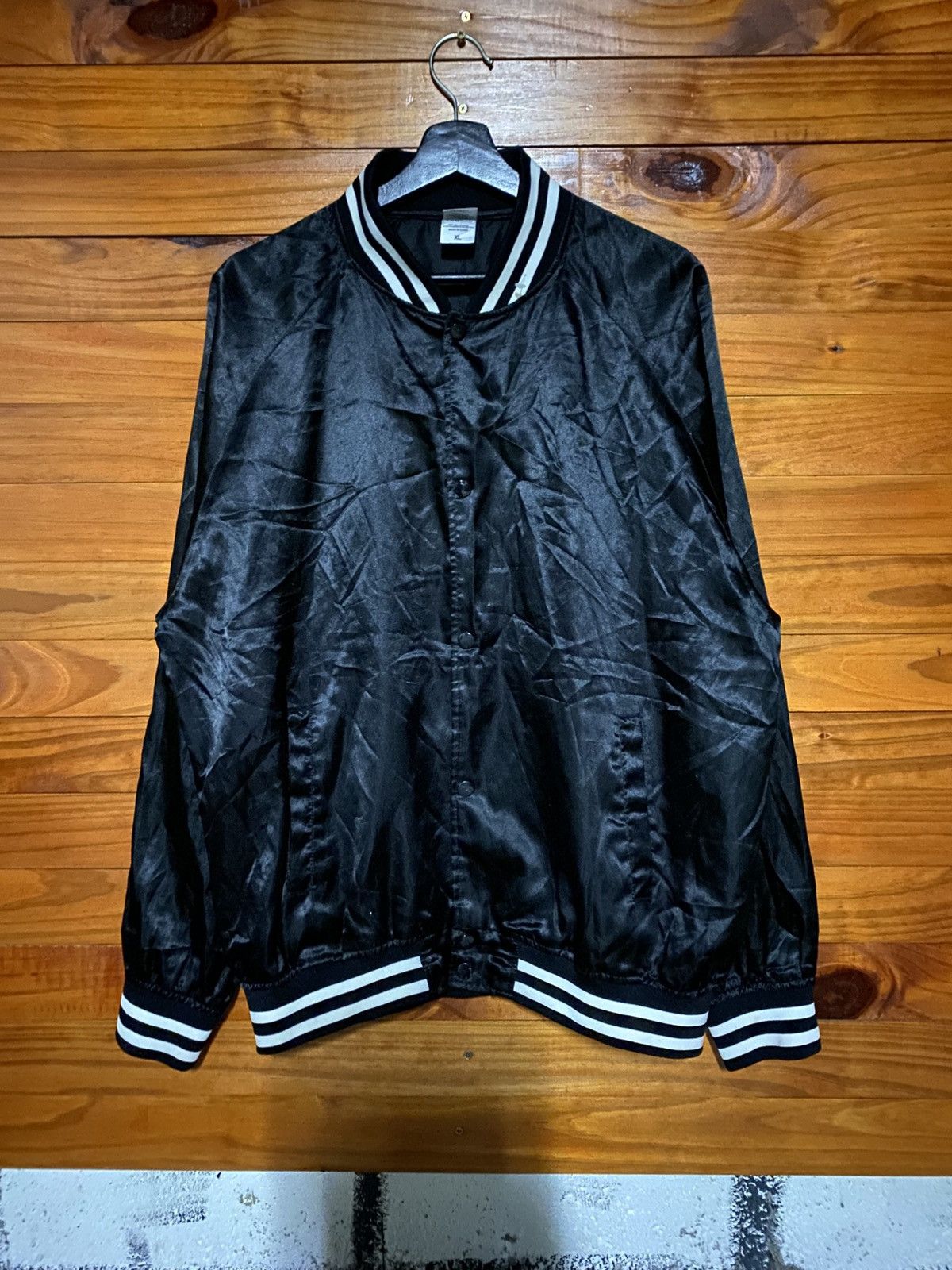Japanese Brand Car Para Club Numazu Satin Bomber Jacket Japanese Streetwear Size US XL / EU 56 / 4 - 7 Thumbnail