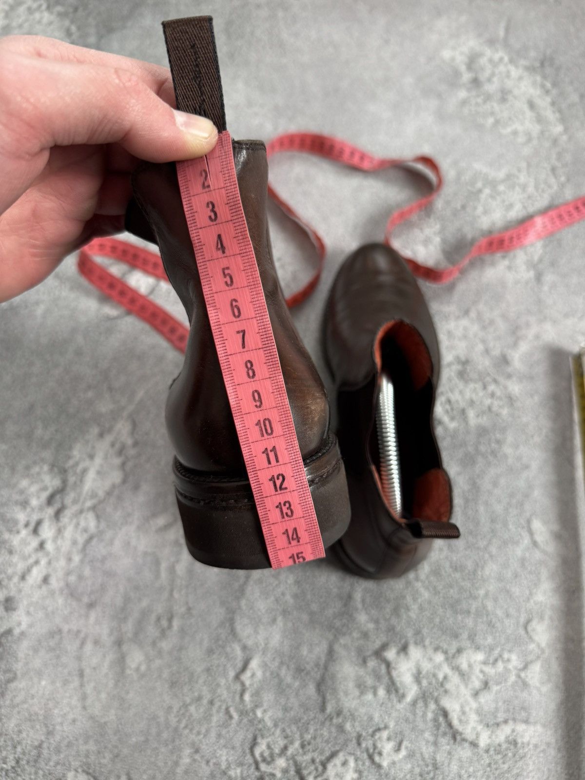 Santoni Santoni Women’s Brown Leather Chelsea Boots – Size EU 38 Size US 8 / IT 38 - 22 Thumbnail