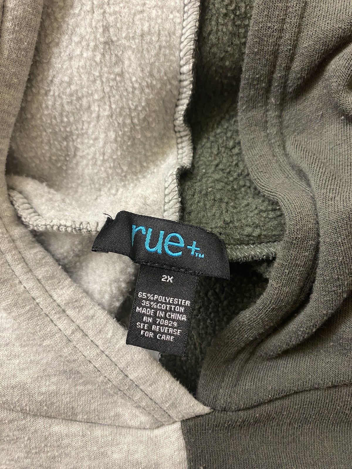 rue21 Color Block Cropped Dragon Hoodie Size XL / US 12-14 / IT 48-50 - 5 Thumbnail