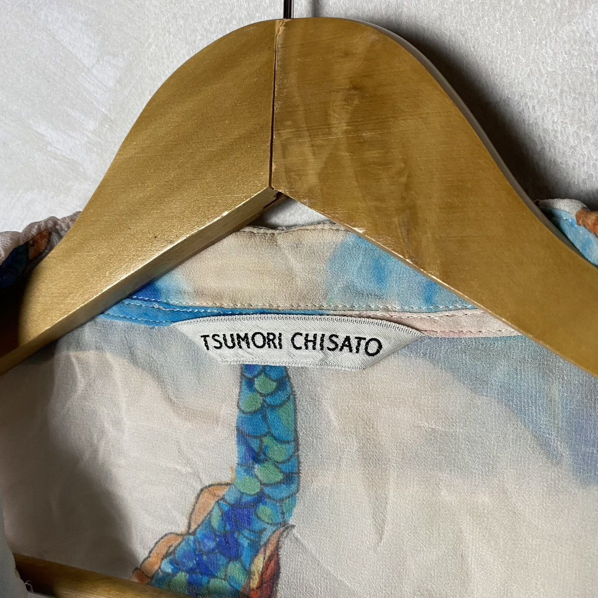 Tsumori Chisato Tsumori Chisato Mermaid Print Silk Size S / US 4 / IT 40 - 6 Thumbnail