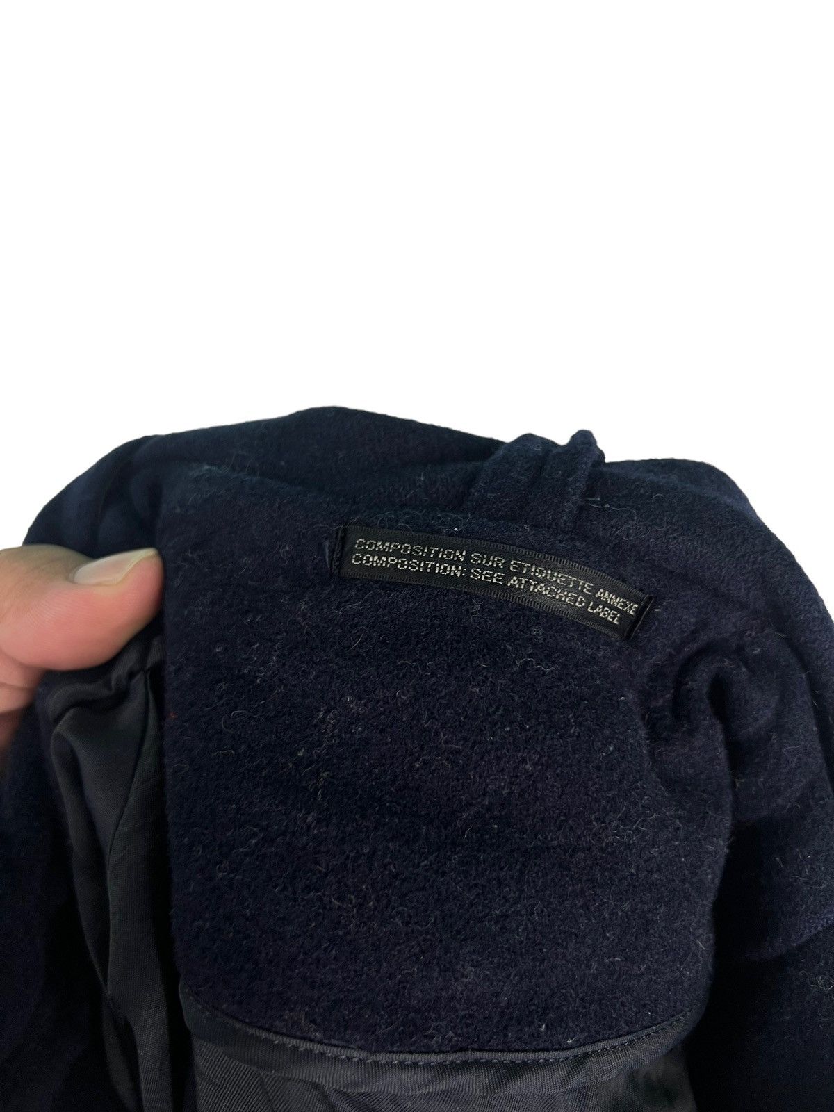 Yohji Yamamoto 🔥RUNWAY 90’s IMPER MEABLE YOHJI YAMAMOTO WOOL LONG FLY COATS Size US S / EU 44-46 / 1 - 11 Thumbnail
