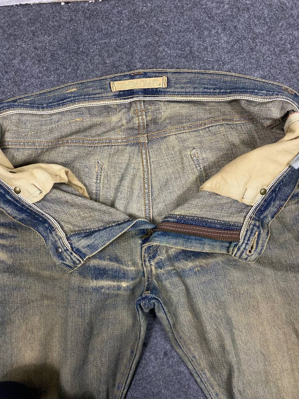 Japanese Brand denim craft japan rusty bootcut distressed denim Size US 38 / EU 54 - 13 Thumbnail