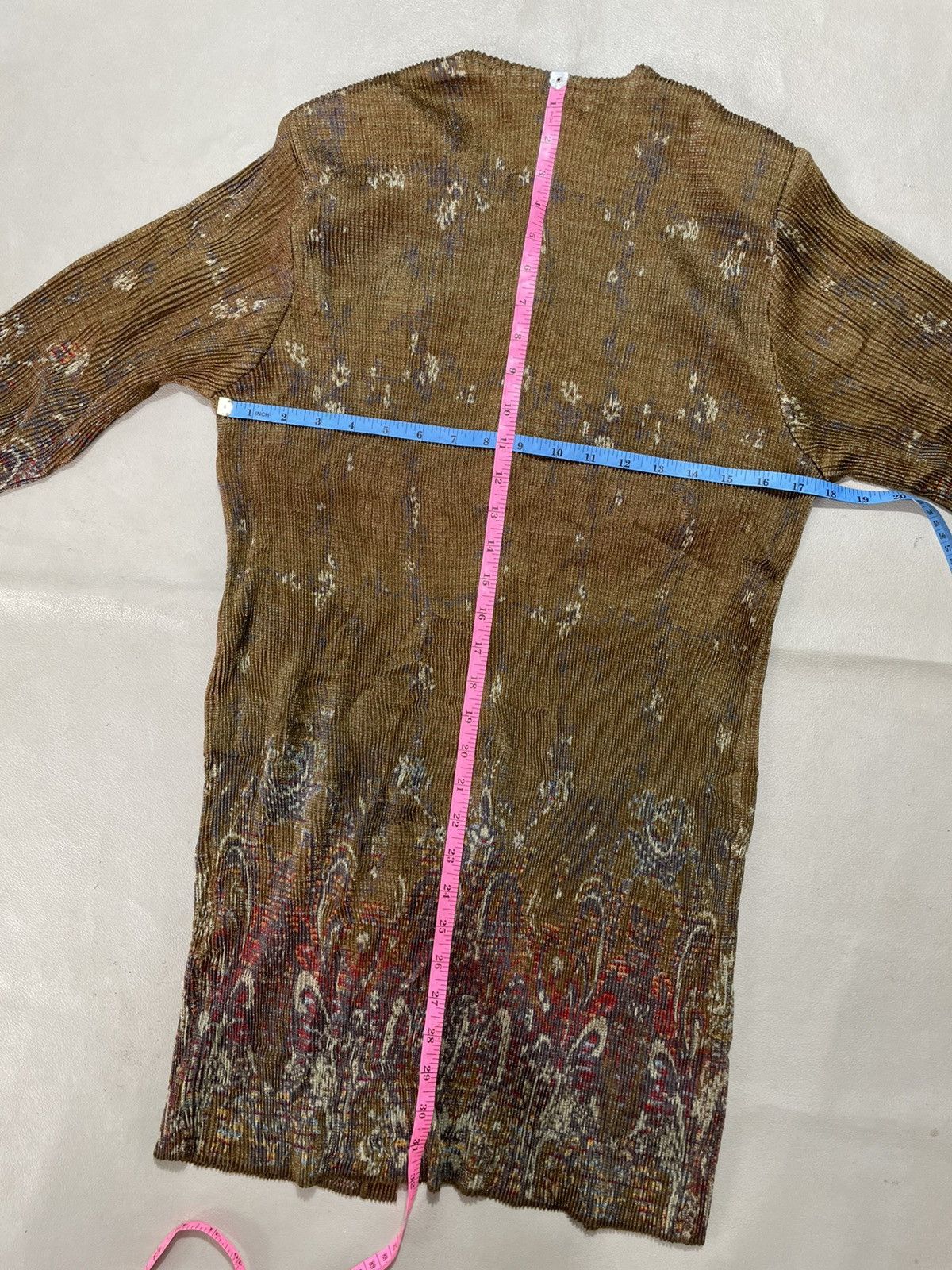 Issey Miyake Undefined Abstract Pleates please Shirt issey stylele Size L / US 10 / IT 46 - 8 Thumbnail