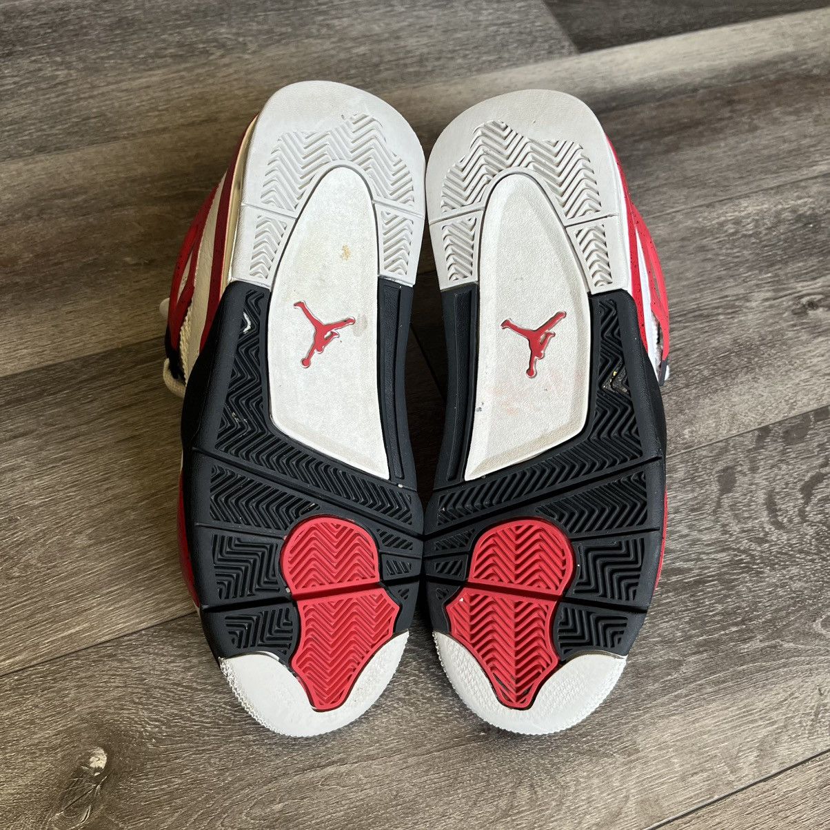 Jordan Brand Air Jordan 4 Retro Red Cement 2023 DH6927-161 Men’s Size 8 Size US 8 / EU 41 - 4 Thumbnail