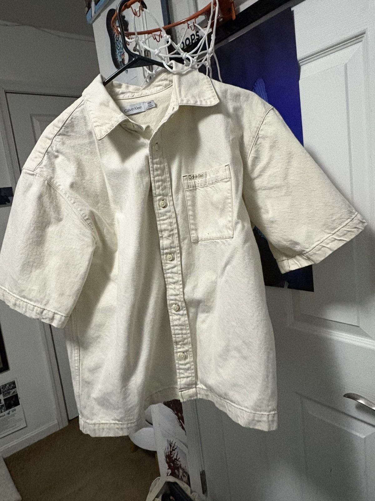 Calvin Klein Oversized Calvin Klein Button Up Size US M / EU 48-50 / 2 - 1 Thumbnail
