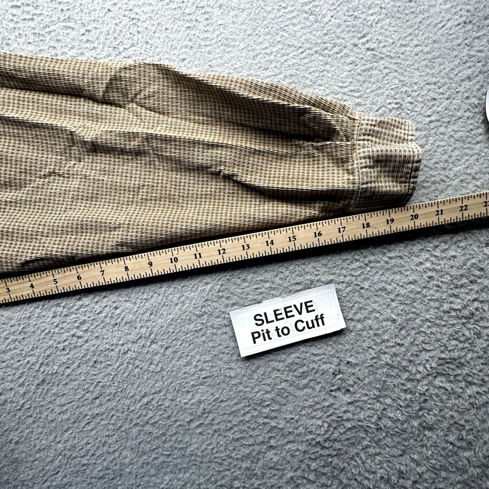 Eddie Bauer Vintage 90s Eddie Bauer Textured Flannel Shirt Mens Large Size US L / EU 52-54 / 3 - 6 Thumbnail