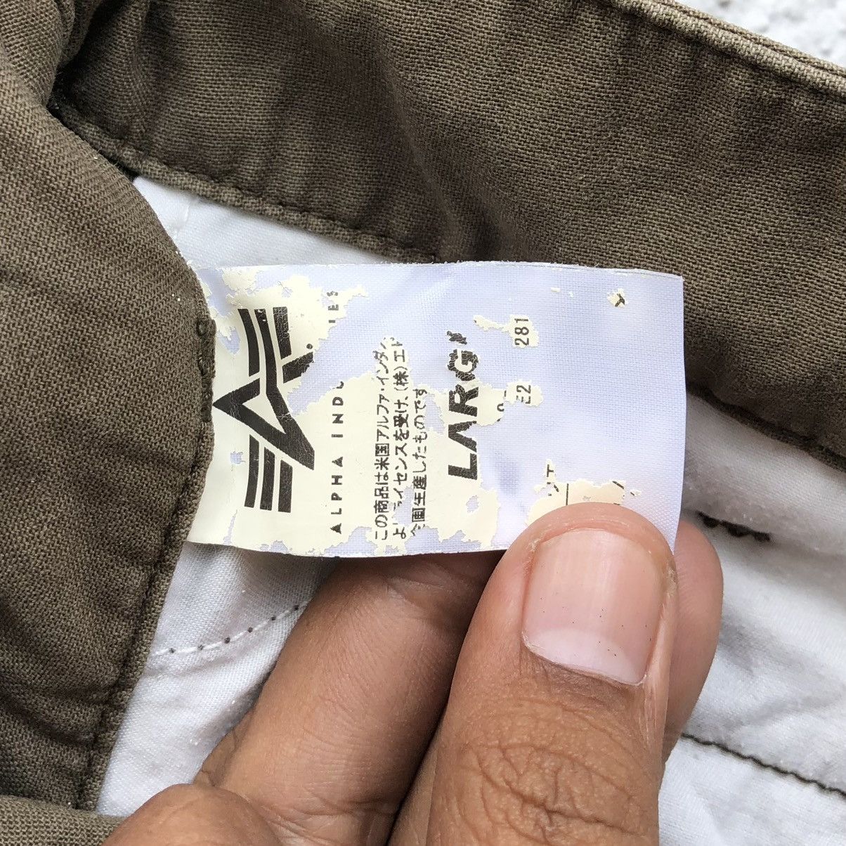 Alpha Industries Vintage Alpha Industries Inc Cargo Short Pant Size US 34 / EU 50 - 9 Thumbnail