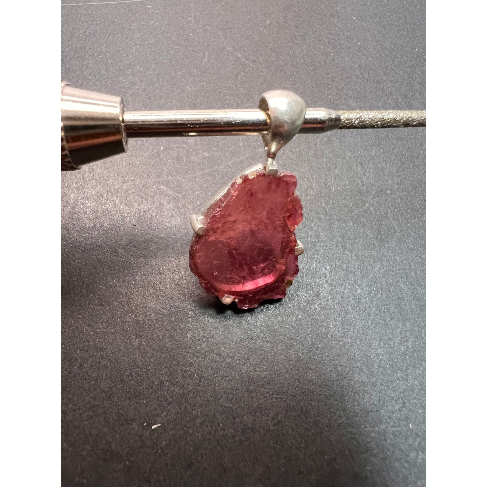 Other NEW Pink tourmaline sterling silver pendant 2.16 grams Size ONE SIZE - 8 Thumbnail