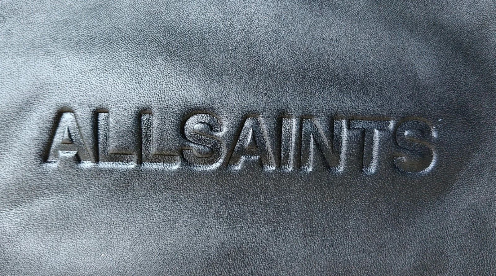 Allsaints ALLSAINTS Emile Leather Logo Pouch Bag FTP - 8203 Size ONE SIZE - 2 Thumbnail