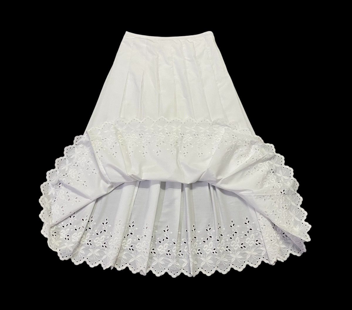 AD2001 comme des garcons tricot skirt