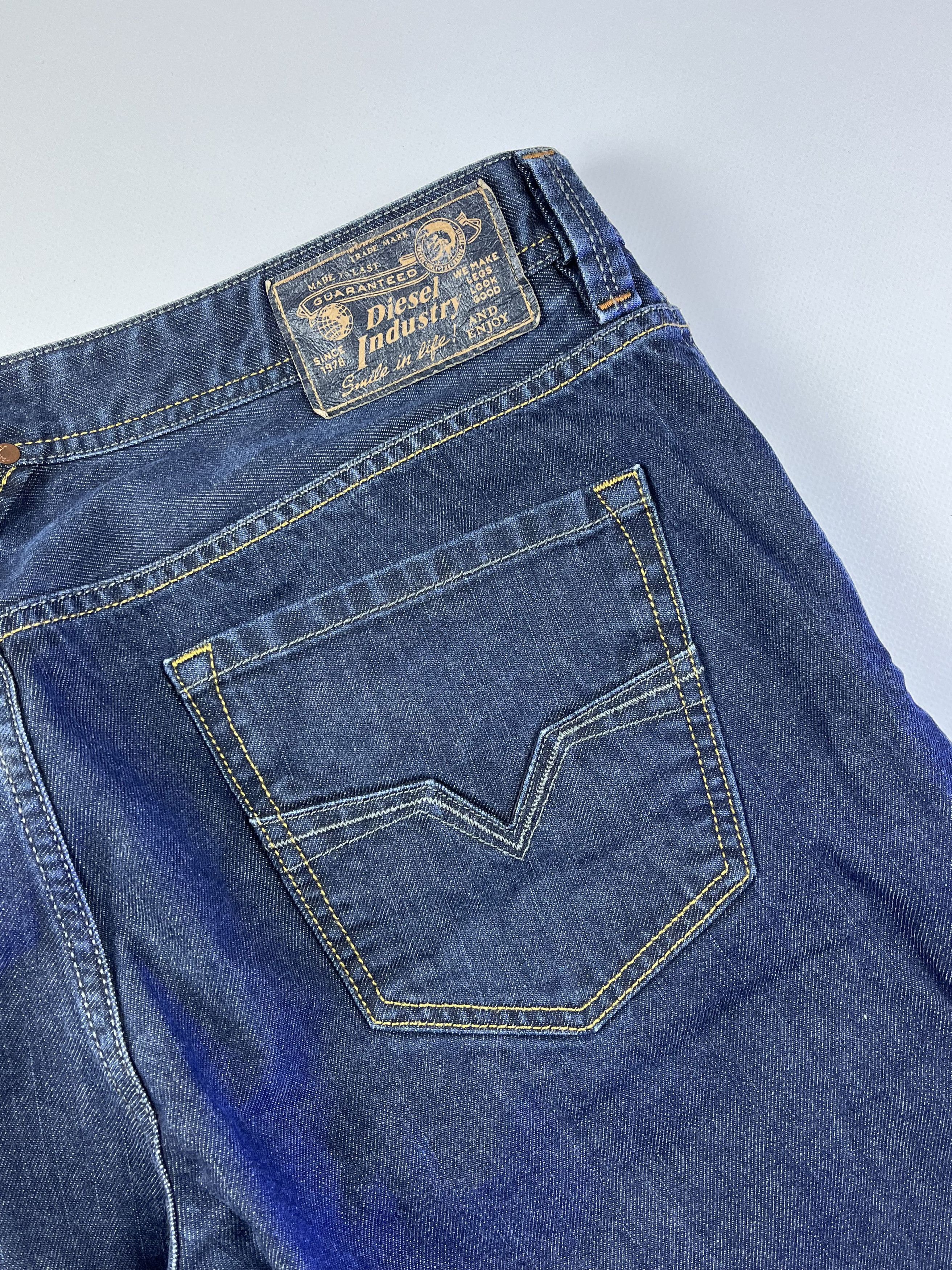 Diesel × Vintage Rare Diesel Baggy Jeans Made in Italy Size US 36 / EU 52 - 3 Thumbnail
