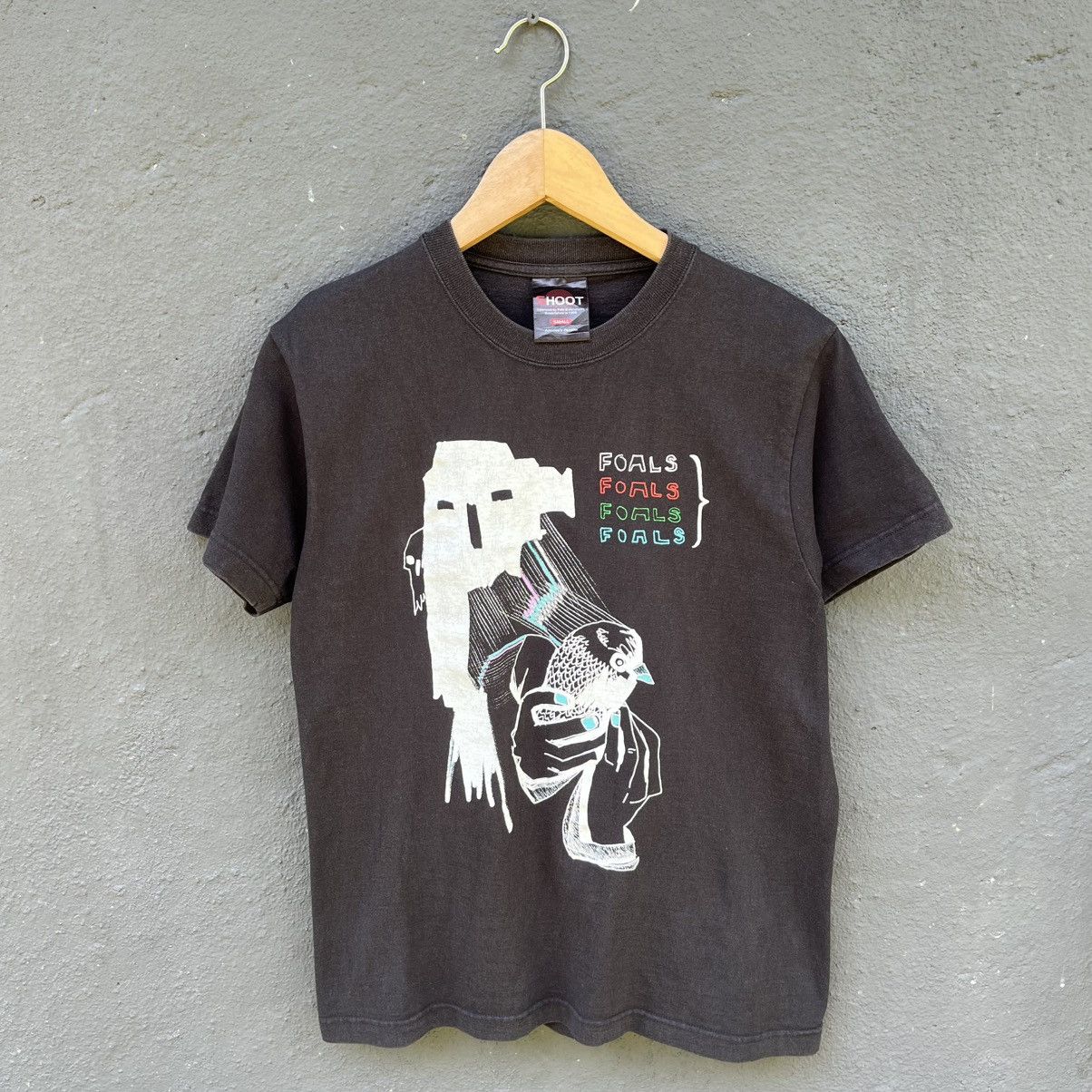 Band Tees Thrashed Faded Vintage Y2k FOALS Alternative Band Tee Size US S / EU 44-46 / 1 - 1 Thumbnail