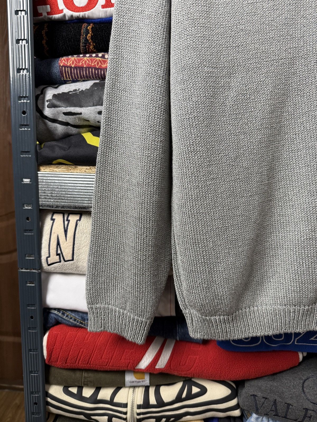 Vintage Vintage Dolce Gabbana Ribbed Sweater Big Logo Avant Garde Size US XXL / EU 58 / 5 - 7 Thumbnail