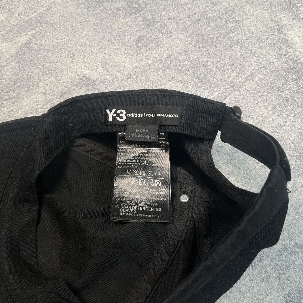 Yohji Yamamoto Yohji Yamamoto Y-3 Hats Size ONE SIZE - 5 Thumbnail