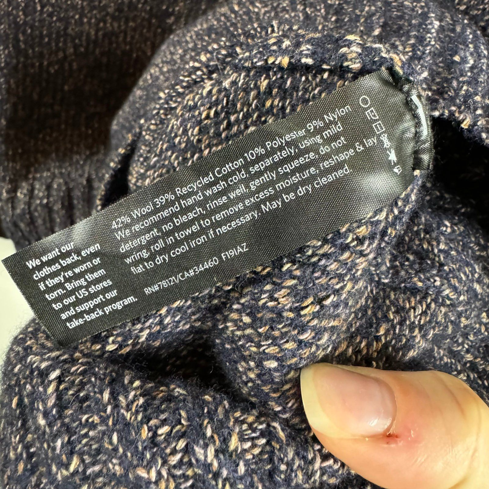 Eileen Fisher Eileen Fisher Women Oversize Crewneck Pullover. Size 1X or Size XL / US 12-14 / IT 48-50 - 7 Thumbnail