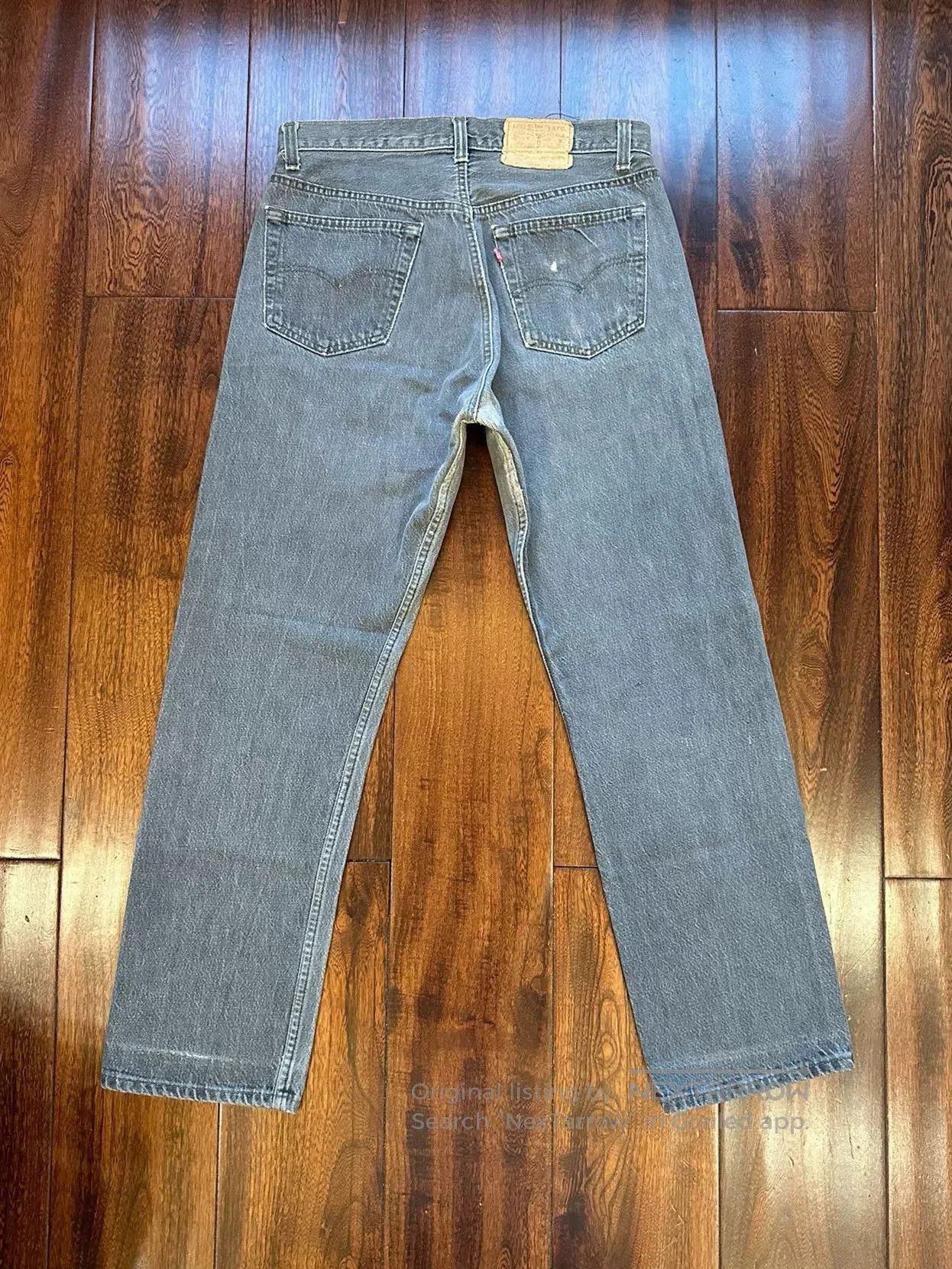 Vintage Vintage Levi's 501 80s American Jeans. Size US 28 / EU 44 - 2 Thumbnail