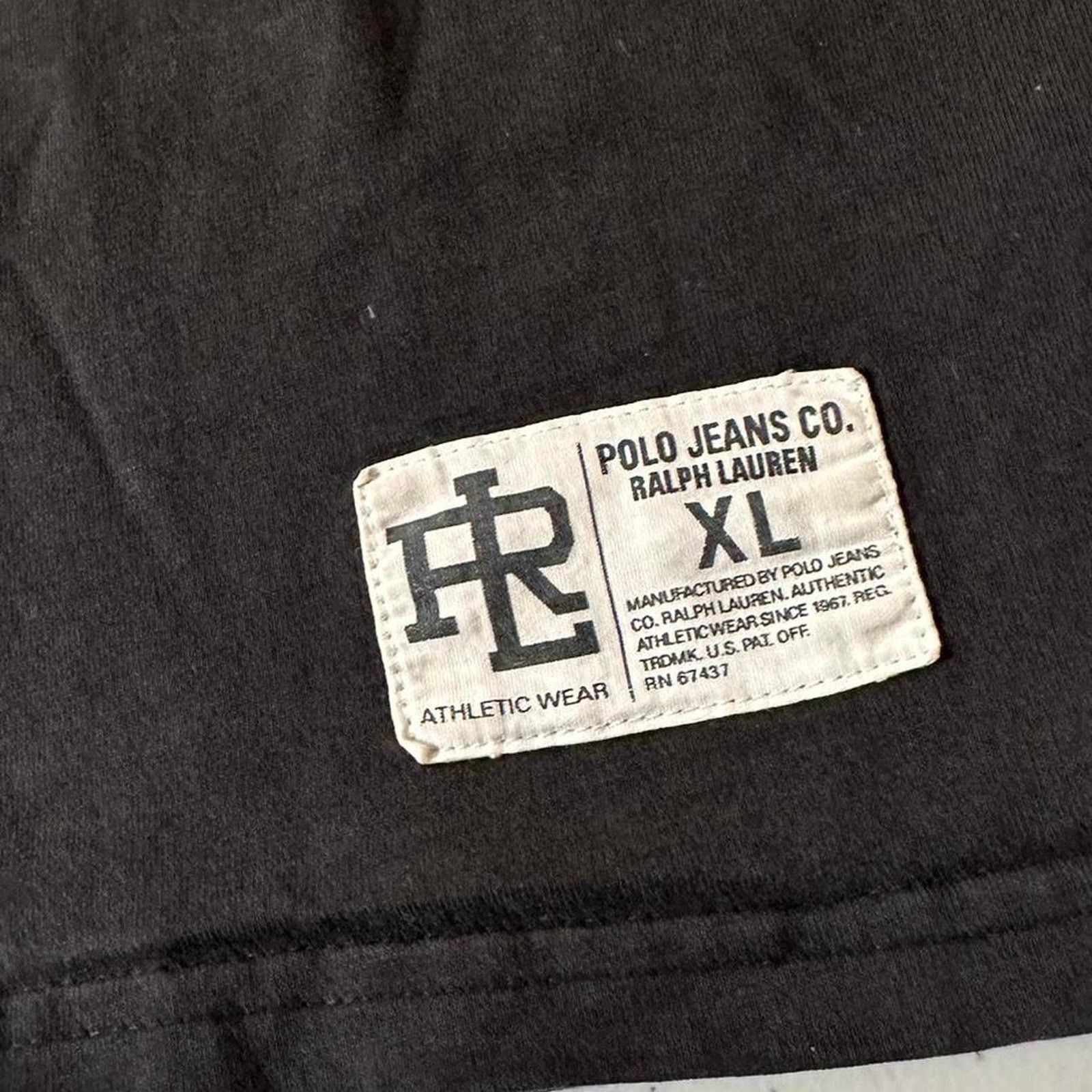 Polo Ralph Lauren Vintage Polo Jeans Black Ringer T Shirt Size US XL / EU 56 / 4 - 4 Thumbnail