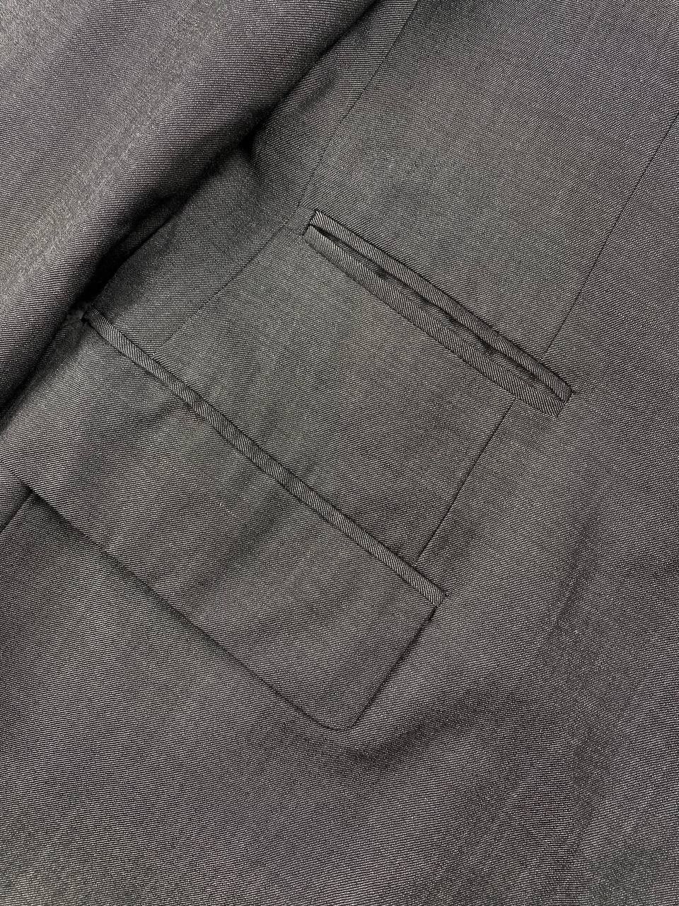 Gucci Vintage Gucci Classic Wool Blazer Men Size 54 Gray Size 54R - 3 Thumbnail