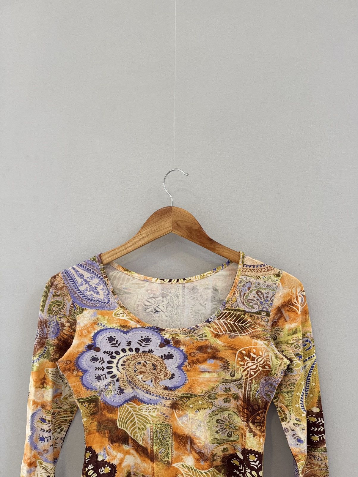 Japanese Brand Vintage Mesh Top Engraving Size S / US 4 / IT 40 - 2 Thumbnail