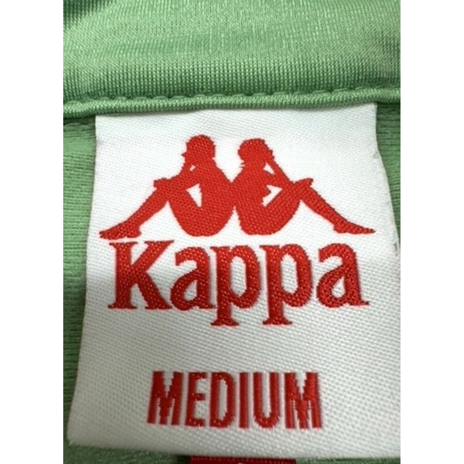 Kappa Kappa Track Jacket Men's Green M Slim Fit Banda front zip Polyester Sportswear Casual Athletic Size US M / EU 48-50 / 2 - 4 Thumbnail