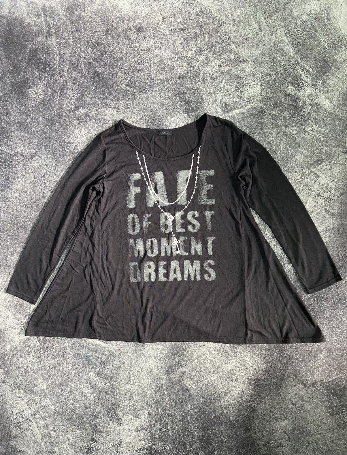 If Six Was Nine × Japanese Brand × Le Grande Bleu (L.G.B.) Seflayer Fate Of Best Moment Dream Poem Longsleeve Size US L / EU 52-54 / 3 - 1 Thumbnail
