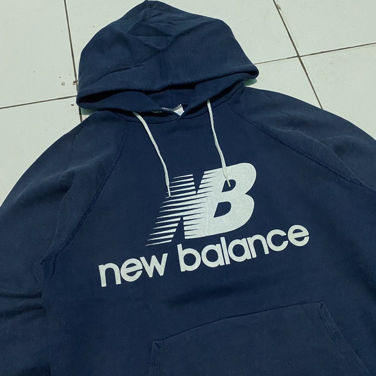New Balance OG Vintage 90s New Balance Big Logo Pullover Hoodie Size US M / EU 48-50 / 2 - 3 Thumbnail