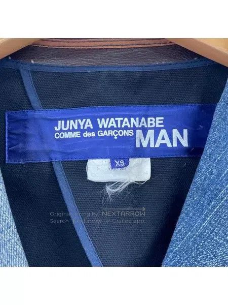 Junya Watanabe Junya Watanabe Leather denim jacket Size XS / US 0-2 / IT 36-38 - 4 Thumbnail