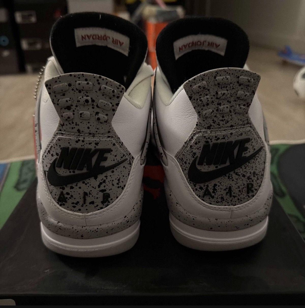 Jordan Brand Air Jordan 4 Retro OG 'White Cement' 2016 Size US 8.5 / EU 41-42 - 4 Thumbnail