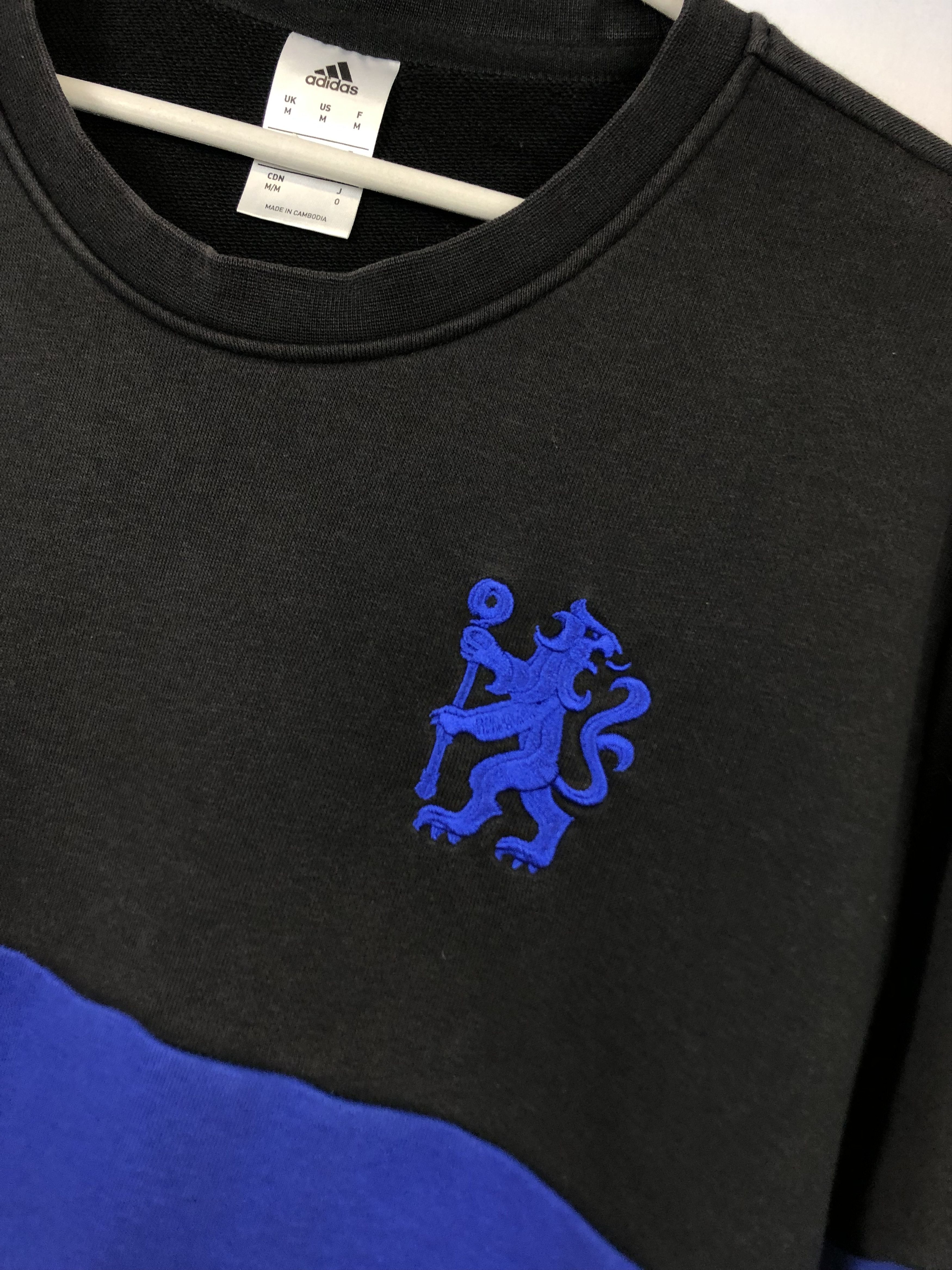 Adidas Adidas Chelsea Football Sweatshirt Soccer Rare Blues Size US M / EU 48-50 / 2 - 5 Thumbnail