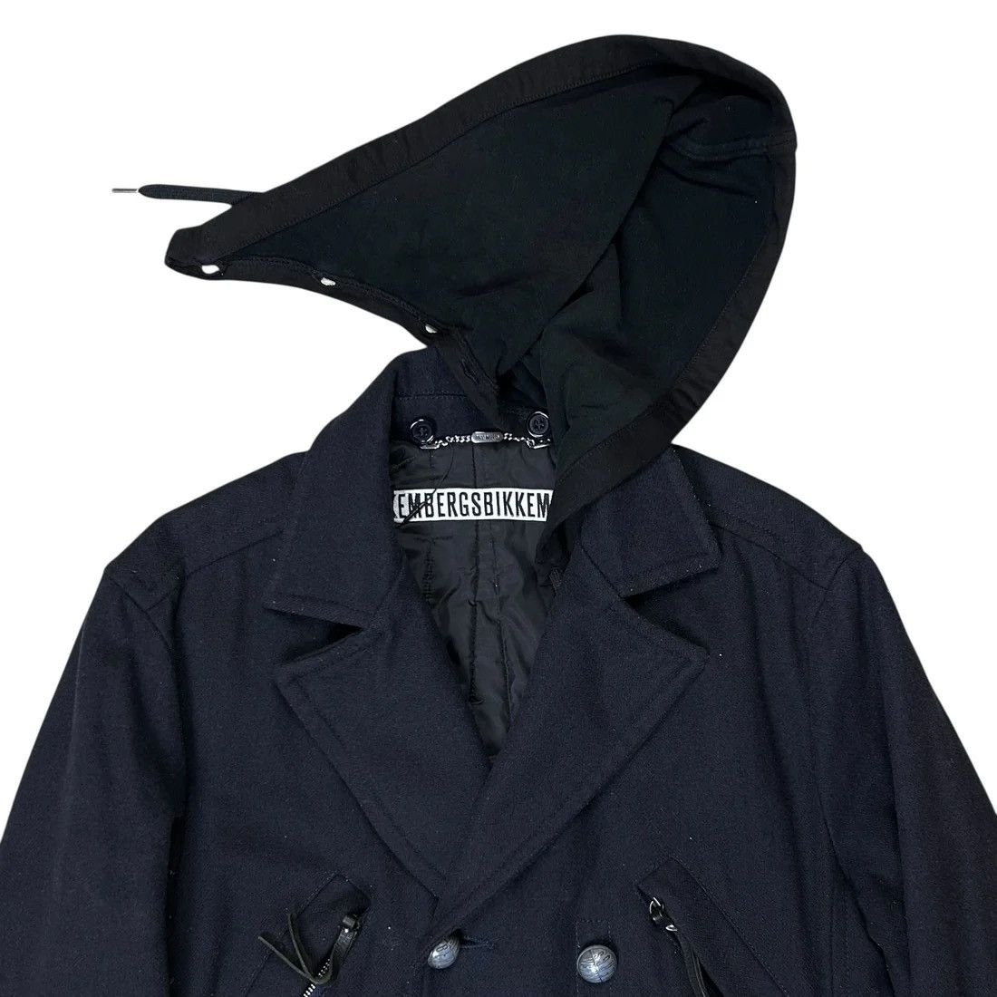 Dirk Bikkembergs Dirk Bikkembergs Hooded Multi Pocket Caban Jacket Size US L / EU 52-54 / 3 - 5 Thumbnail