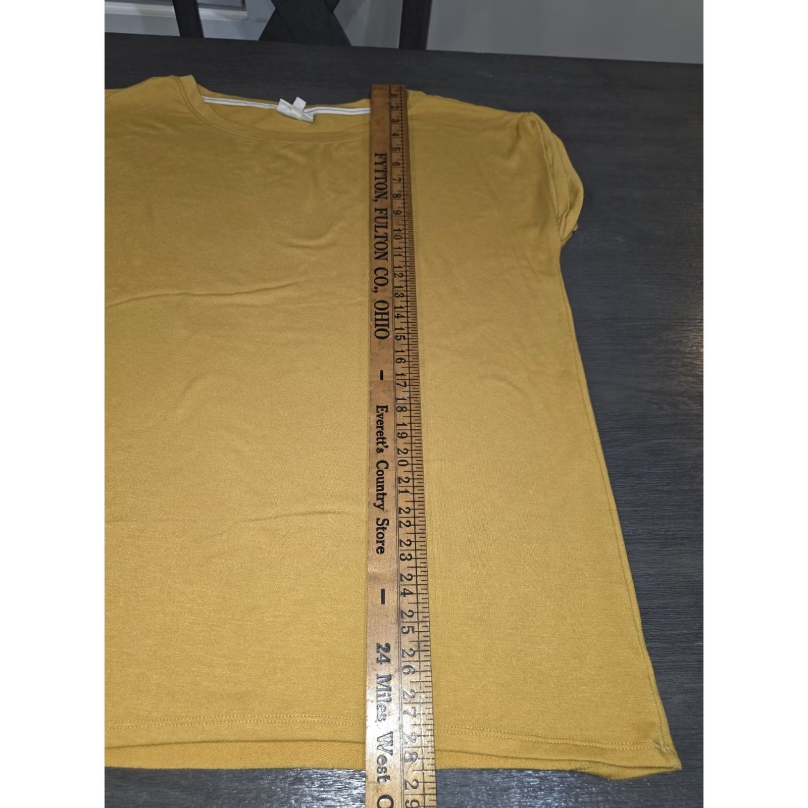 Vintage Wonderly mustard yellow basic t-shirt L Women’s Large Yellow Basic T-Shirt Size L / US 10 / IT 46 - 4 Thumbnail