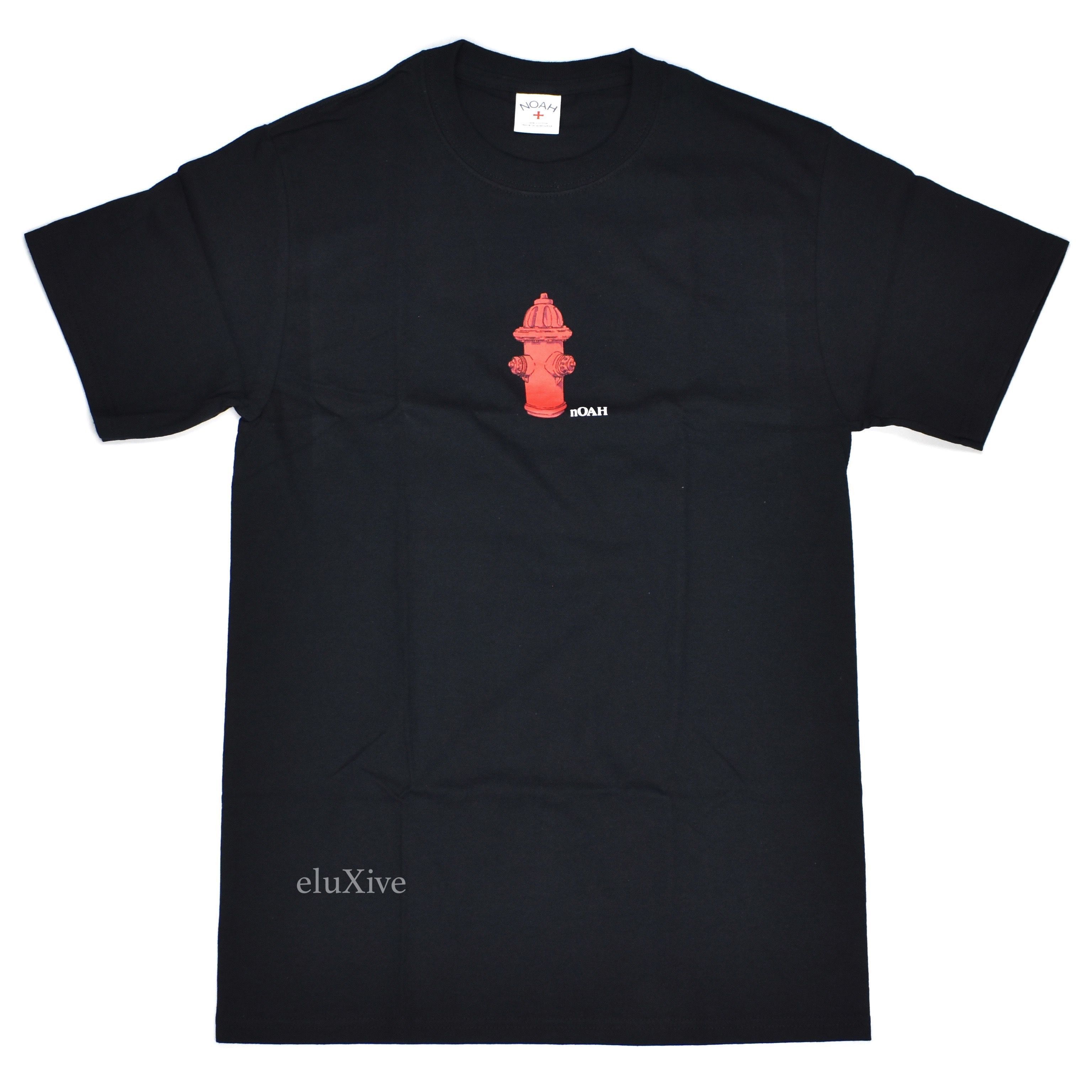Noah Noah Fire Hydrant Logo Black T-Shirt DS Size US S / EU 44-46 / 1 - 1 Preview