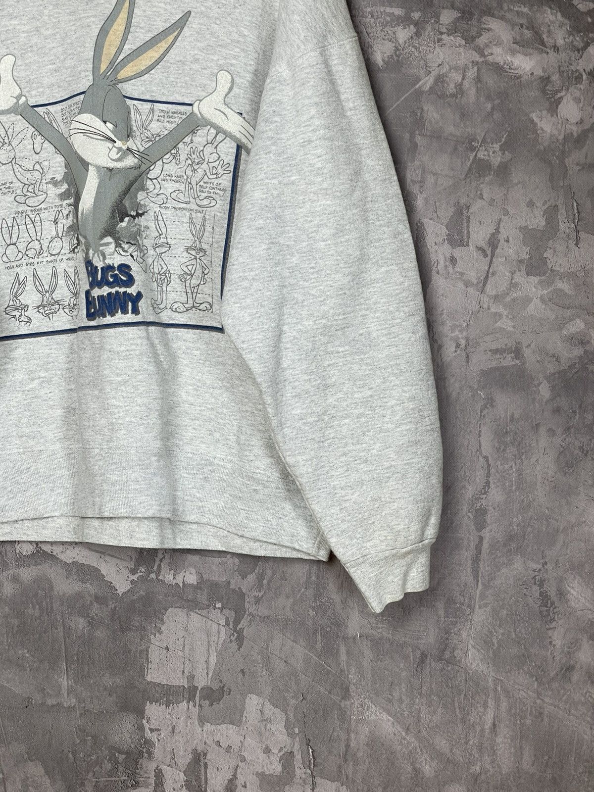Vintage × Warner Bros Vintage 90s WARNER BROS Bugs Bunny Sweatshirt Size US L / EU 52-54 / 3 - 7 Thumbnail