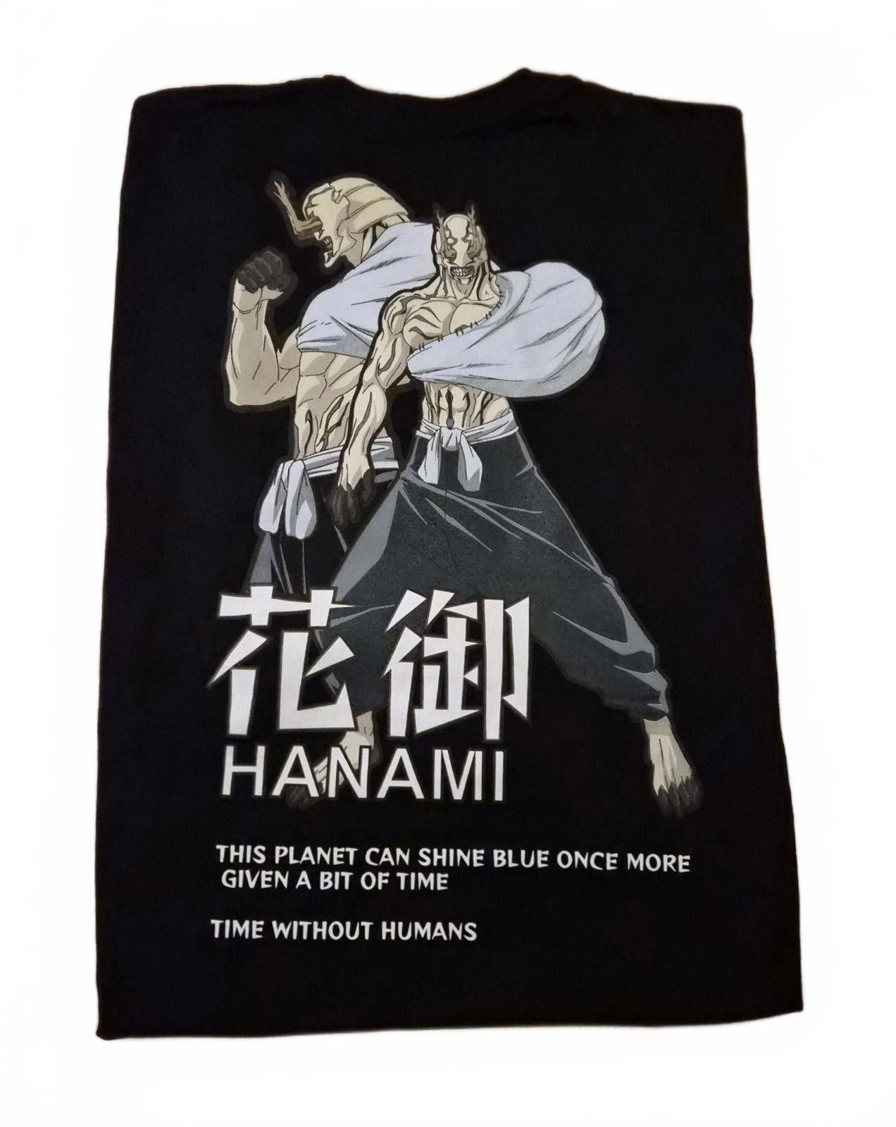 Unknown London Black Hanami Graphic T-Shirt Jujutsu Kaisen Anime Size US XL / EU 56 / 4 - 2 Thumbnail
