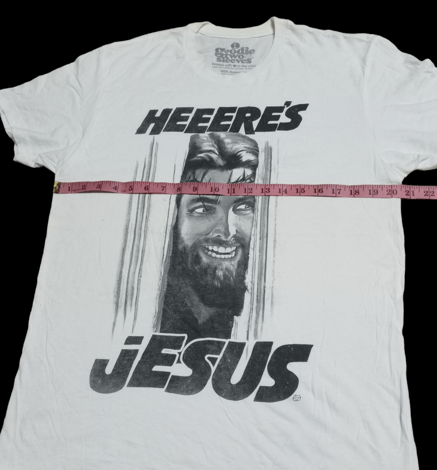 Vintage HEEERE'S JESUS x MOVIE x RELIGION x RARE Size US M / EU 48-50 / 2 - 3 Thumbnail