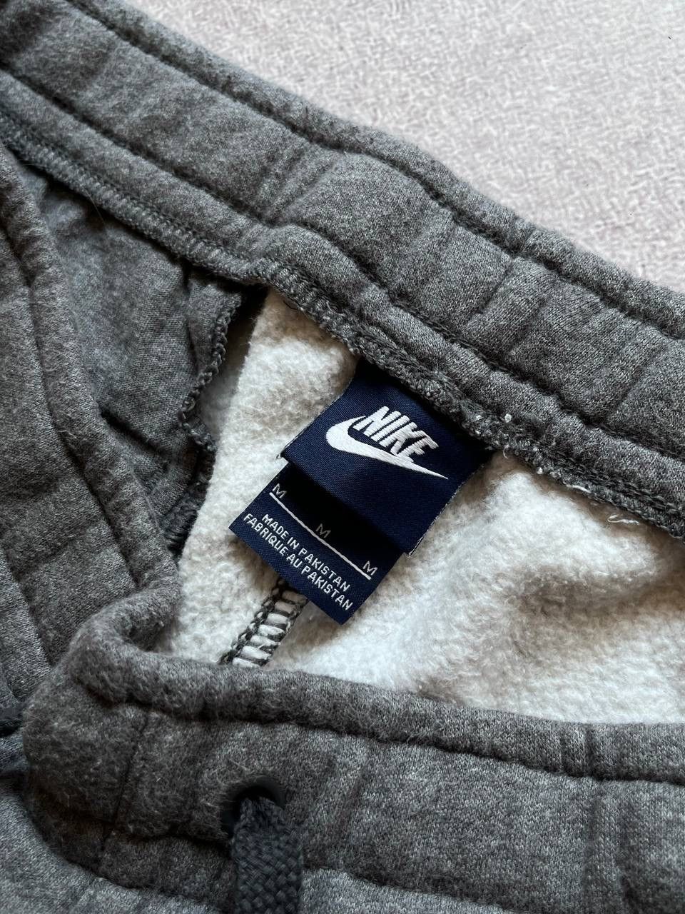 Nike × Vintage Vintage Nike Baggy Cotton Trackpants Y2K M Size US 32 / EU 48 - 4 Thumbnail