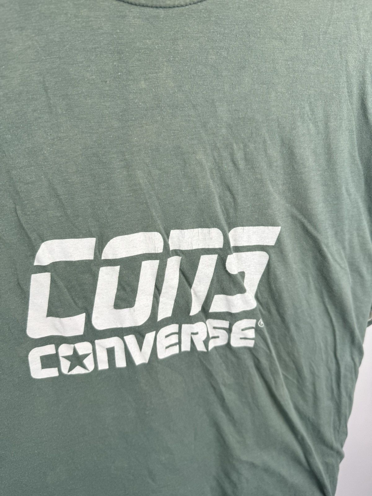 Converse Vintage Cons Converse 2 Sides Big Logo Tee Shirt Size US XXL / EU 58 / 5 - 10 Thumbnail